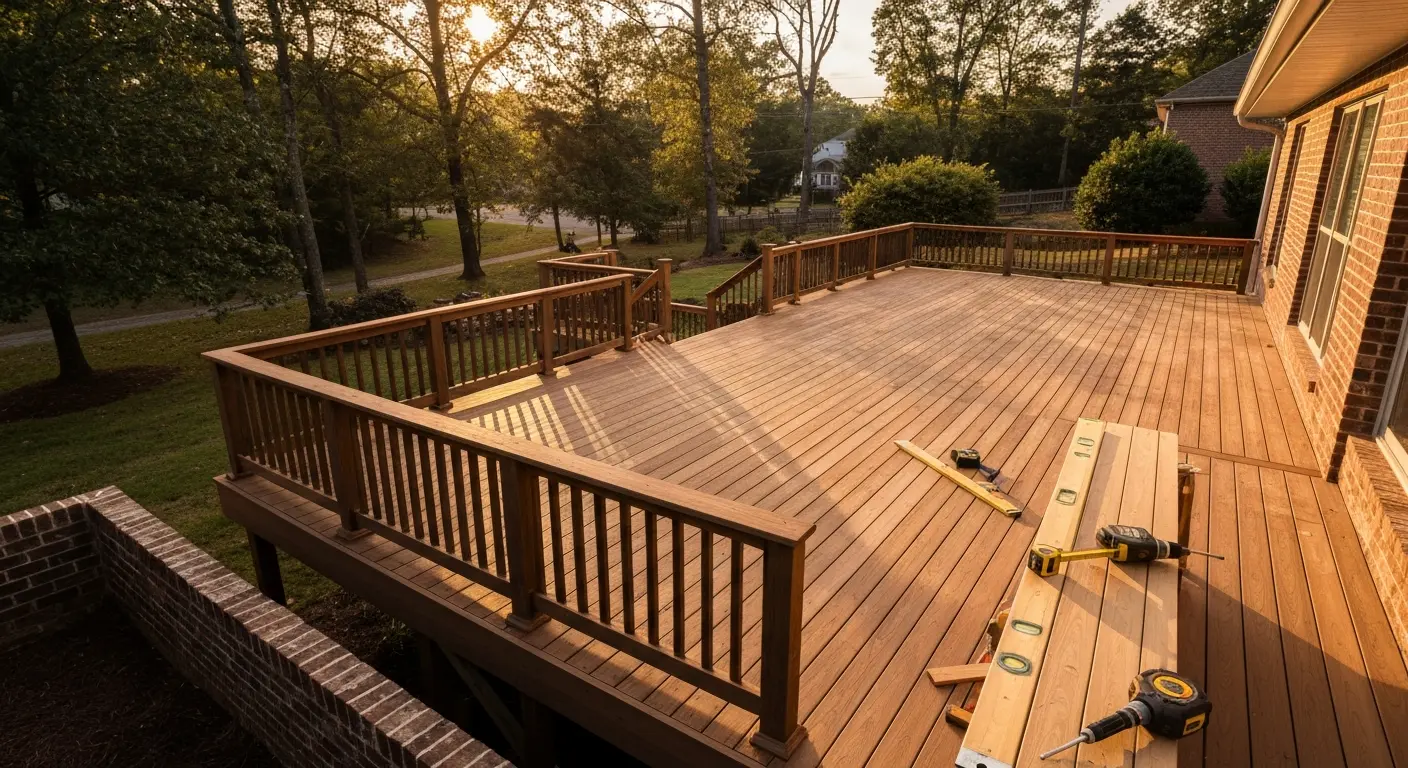 Custom deck design project