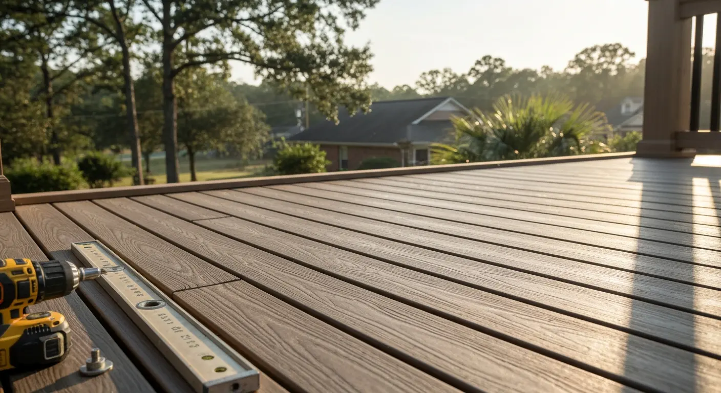 Composite deck construction in Jefferson County