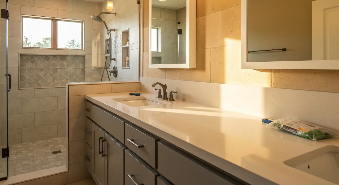 Bathroom renovation in Liberty Park