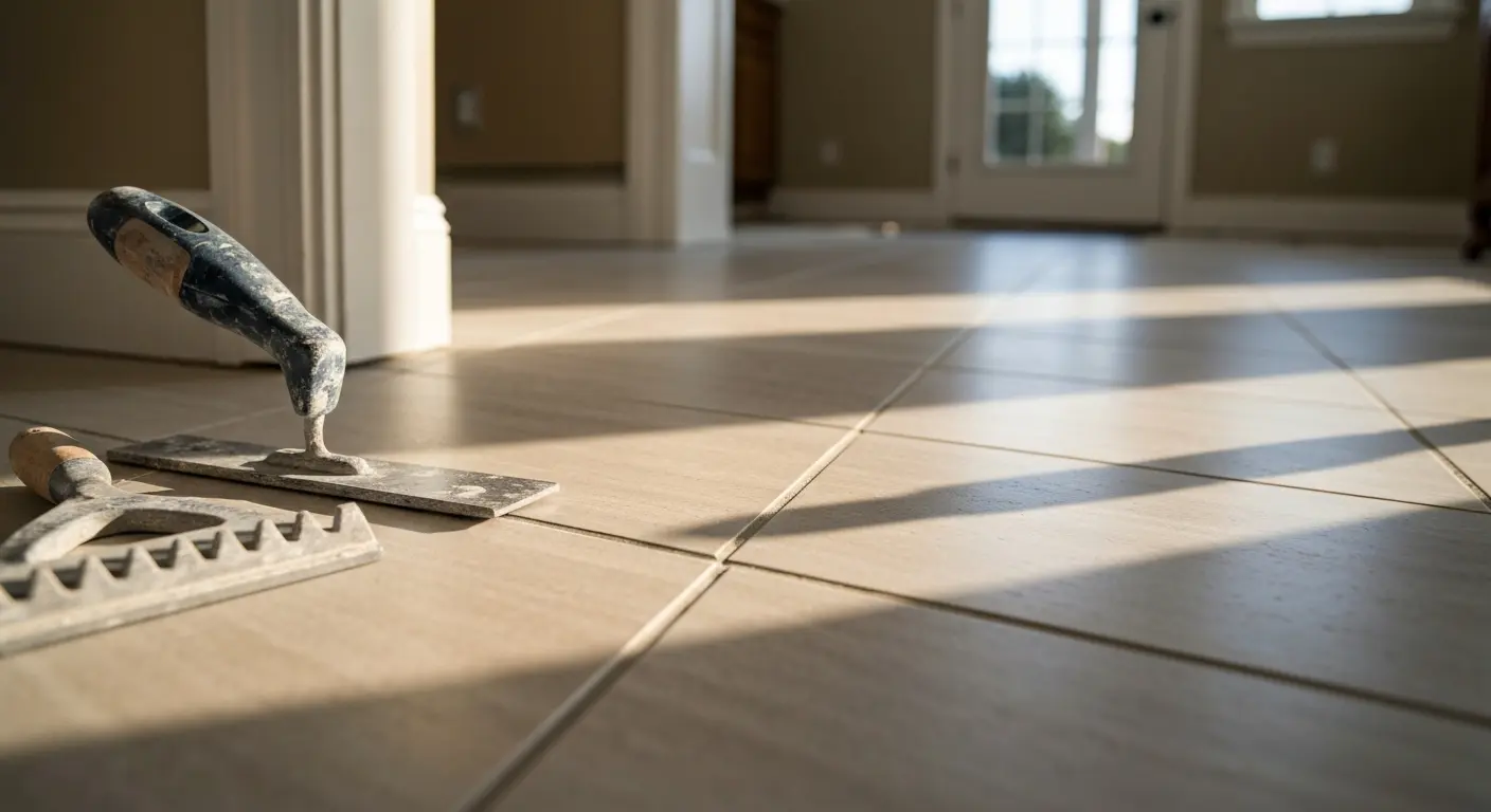 Flooring and tile finishes
