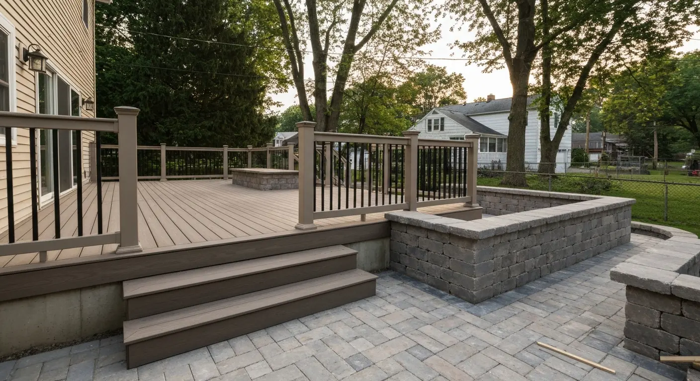 Deck and patio project