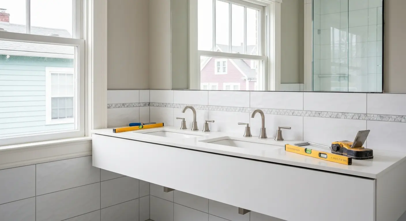 Custom bathroom remodeling