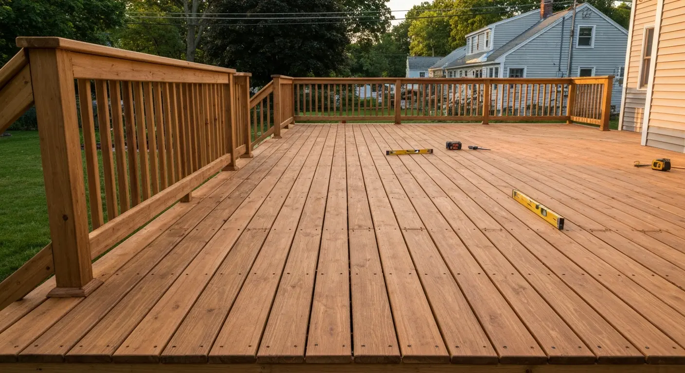 Residential deck project