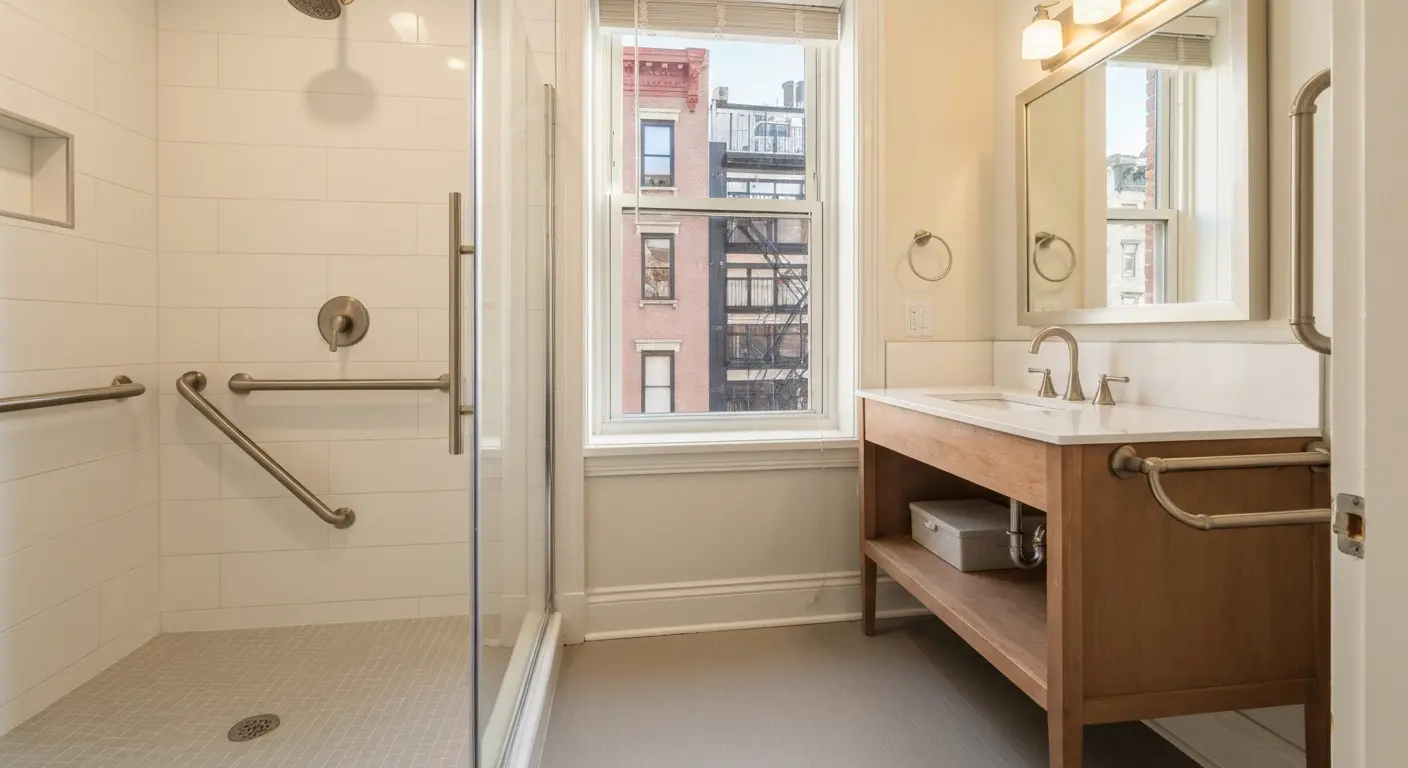 Accessible bathroom design