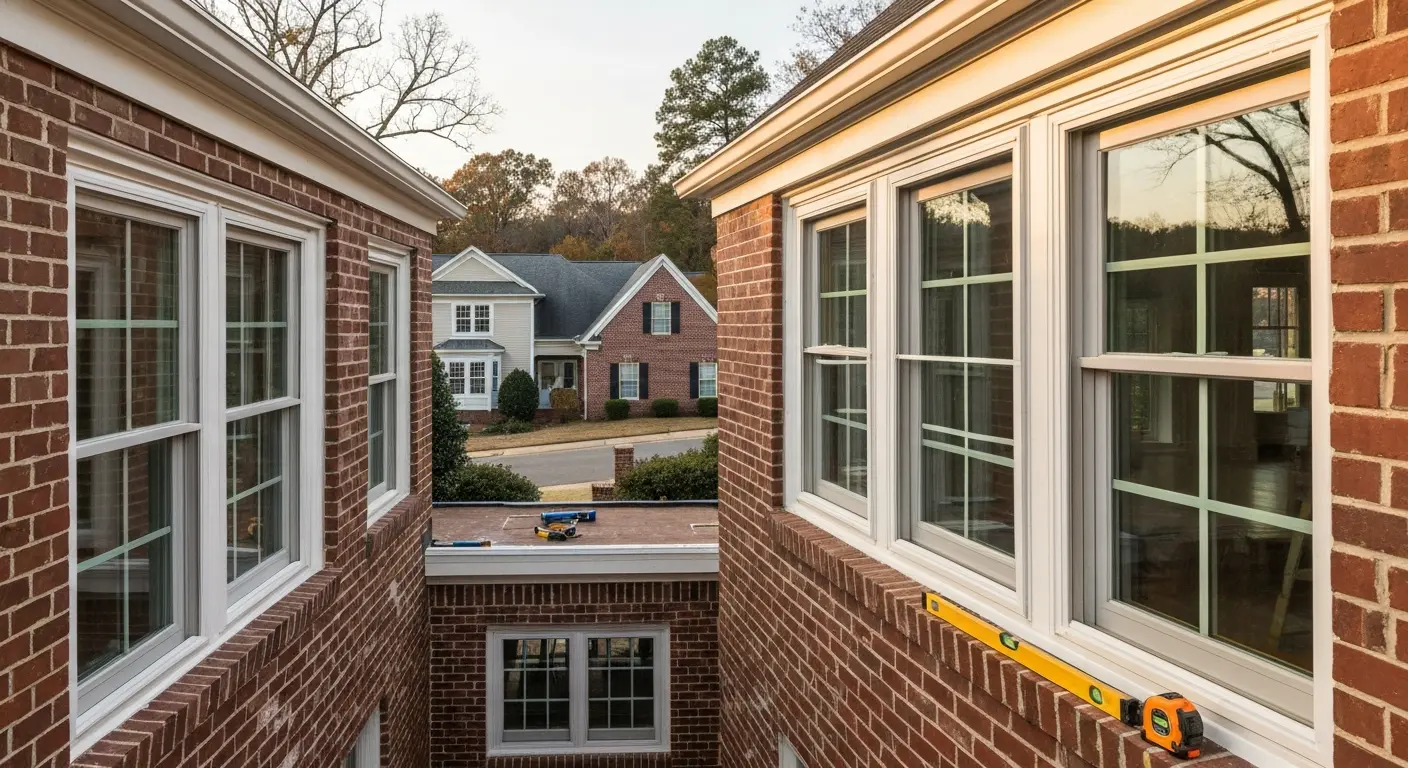 Specialty window installation
