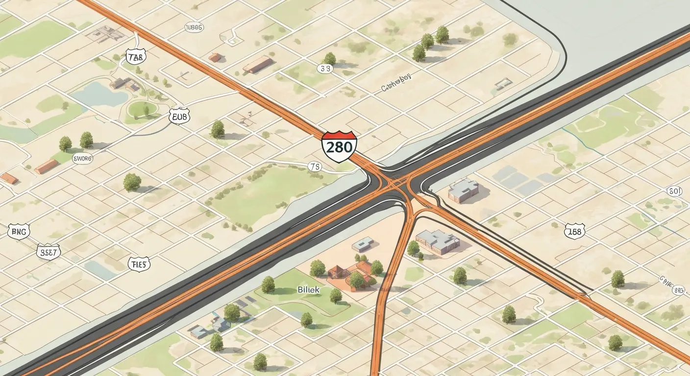 Cahaba Heights neighborhood map