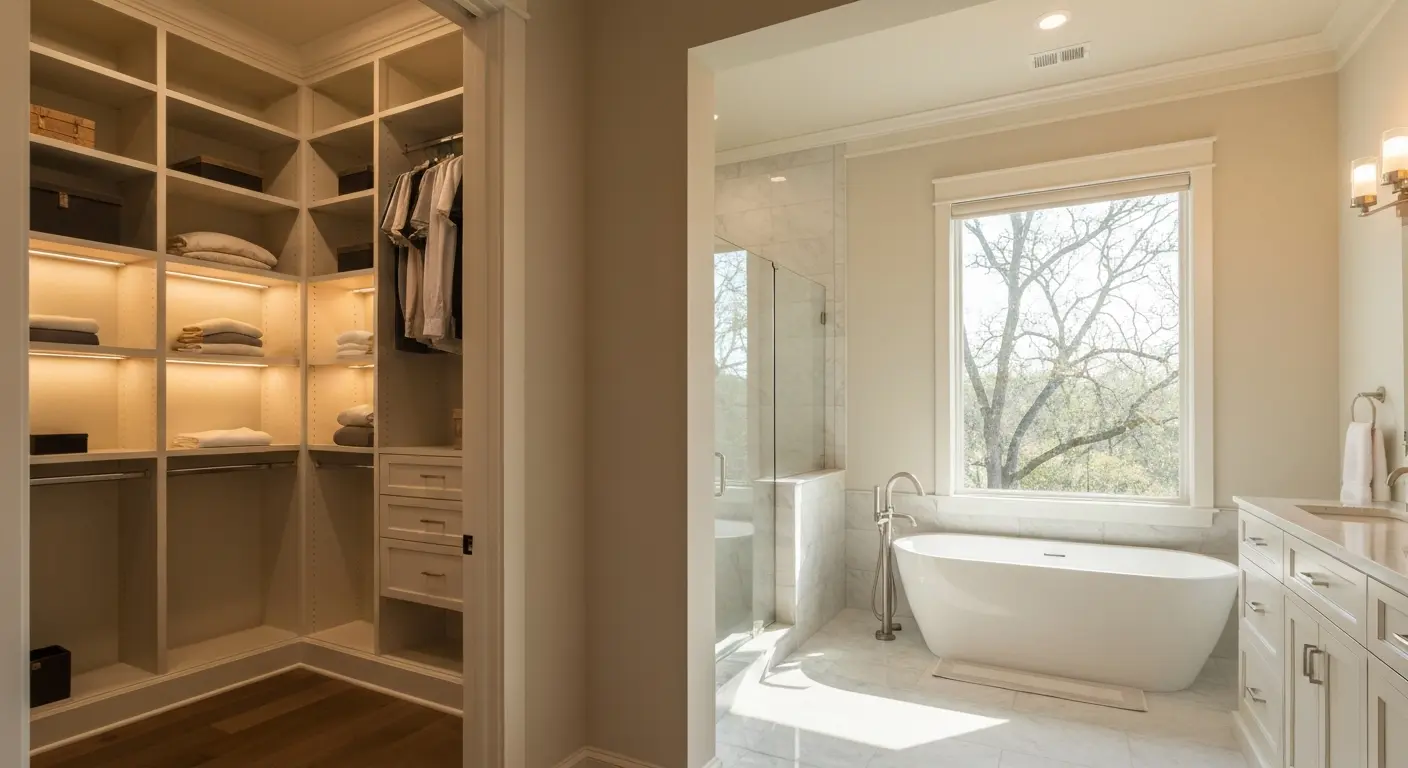Master suite addition