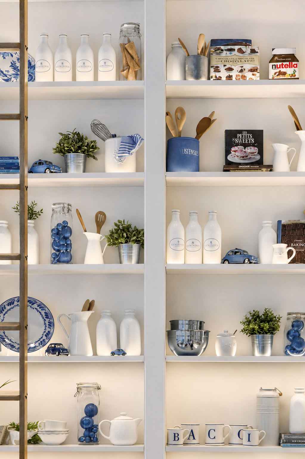 Bright, beautifully styled and freshly cleaned home interior by Luminous Glow Cleaning