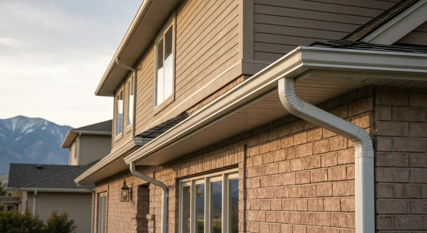 Gutter and downspout system