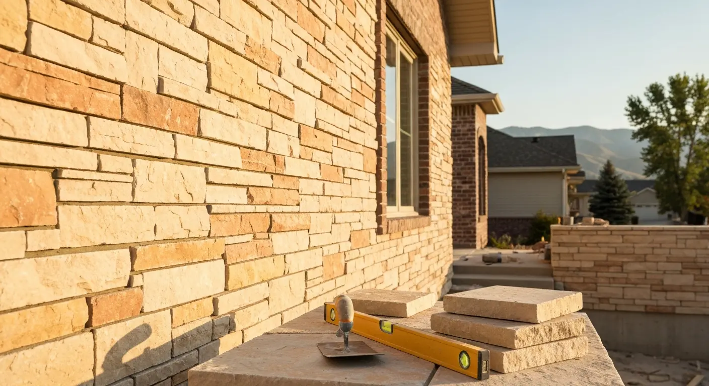 Stone veneer project