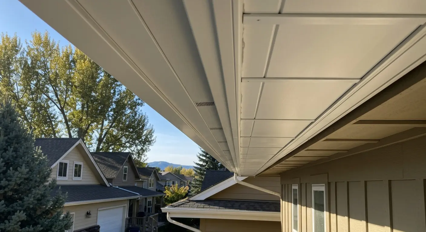 Soffit and fascia installation