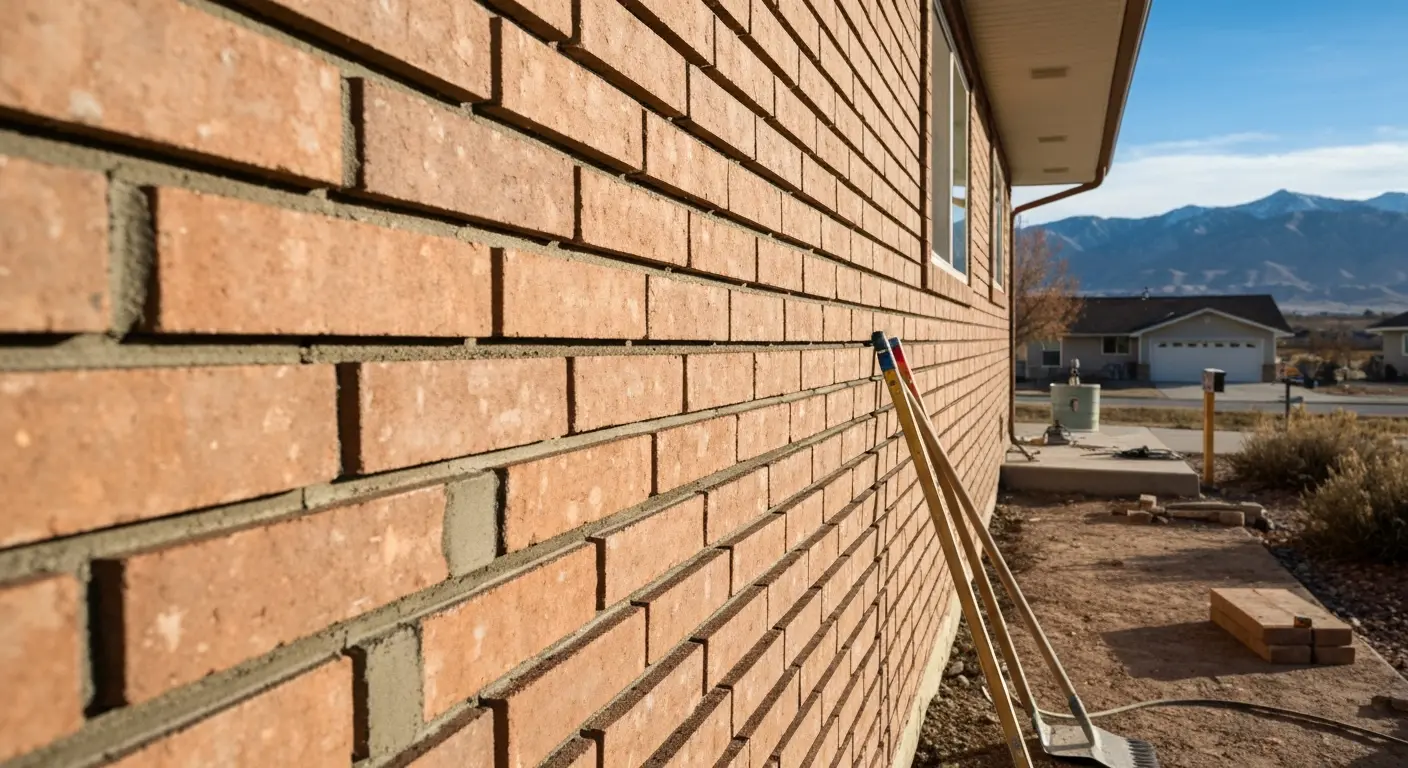 Brick veneer installation