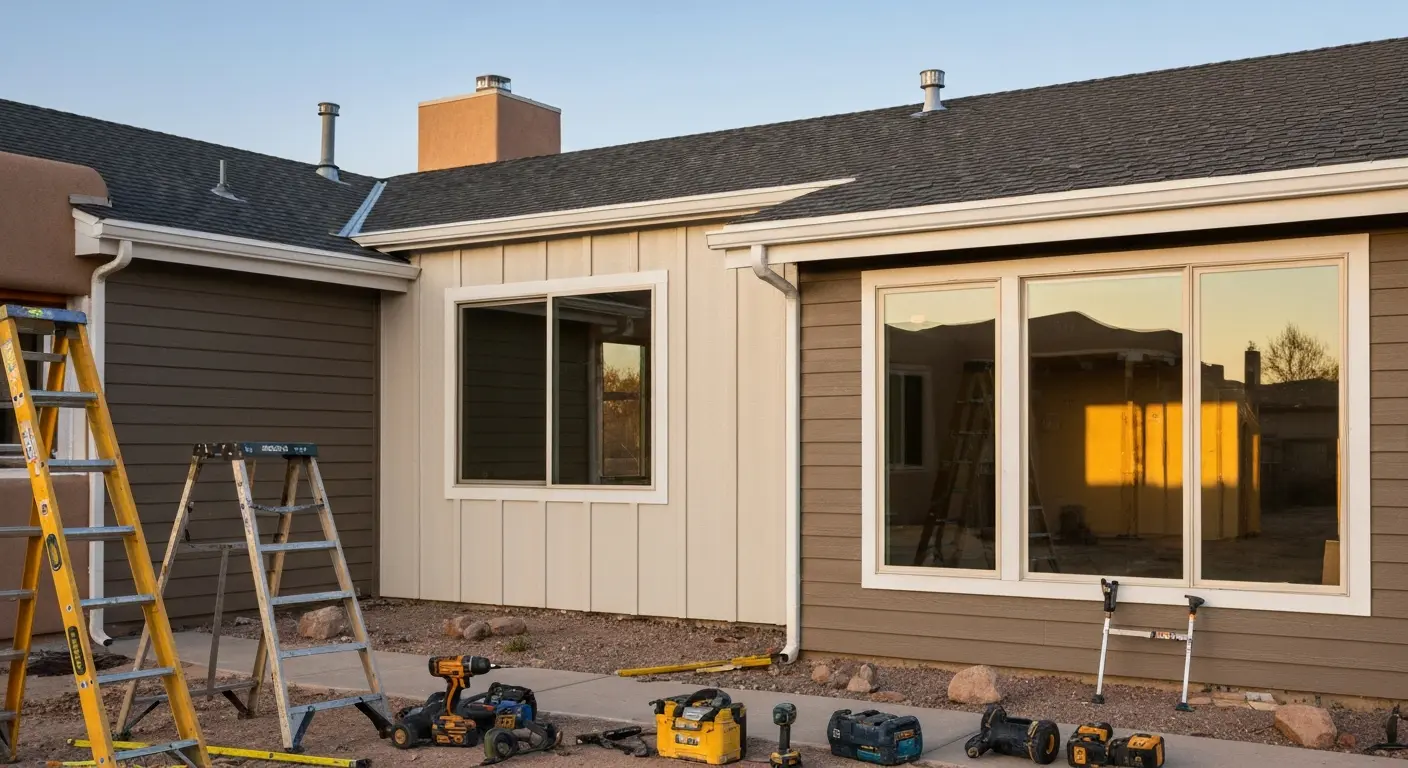 Complete exterior remodel