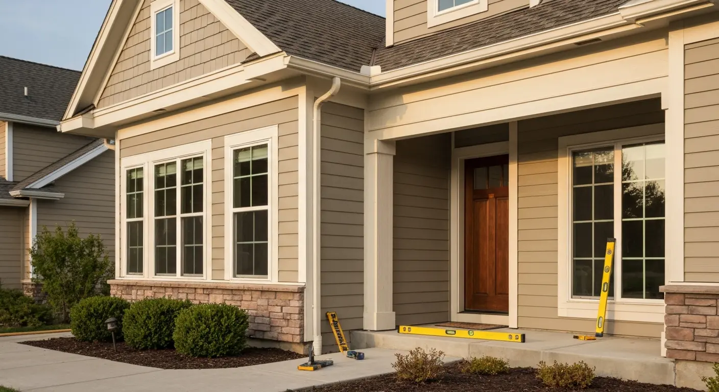Exterior remodeling project