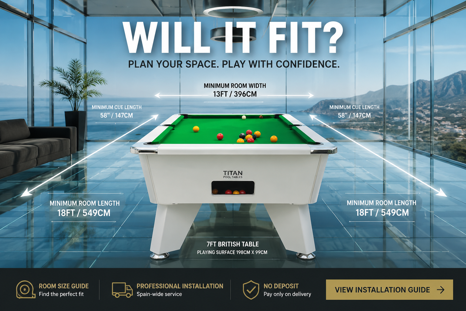 Pool Table Room Size & Installation Guide