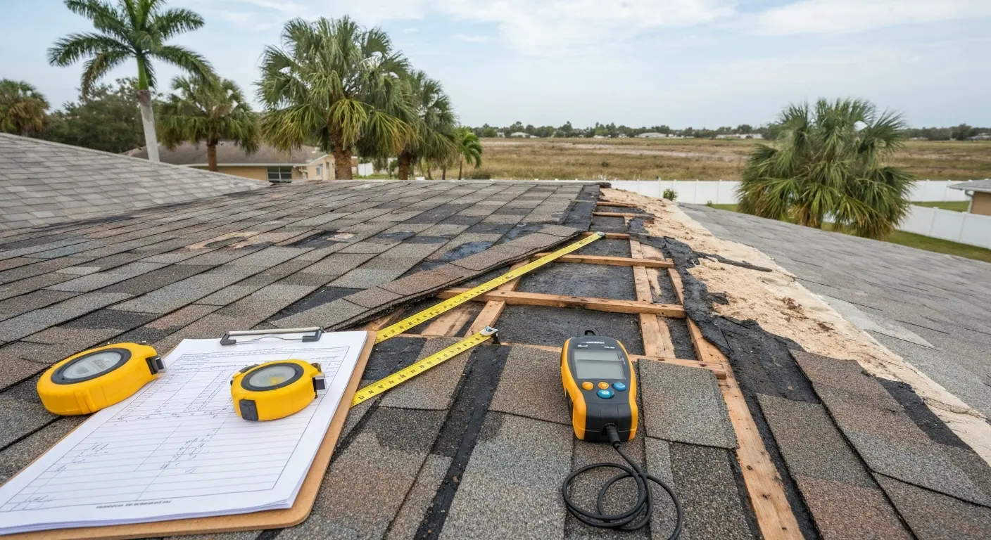 Roof damage assessment