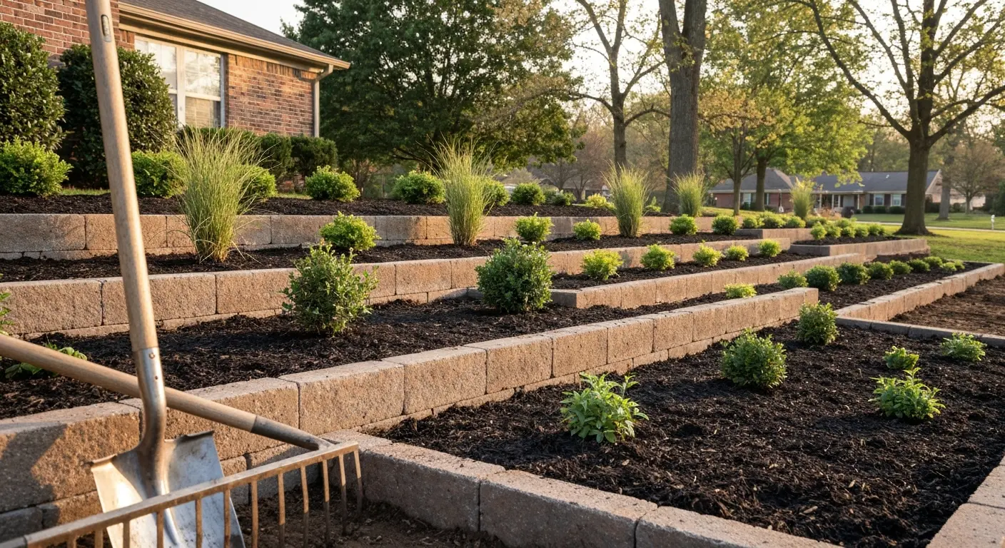 Garden bed installation