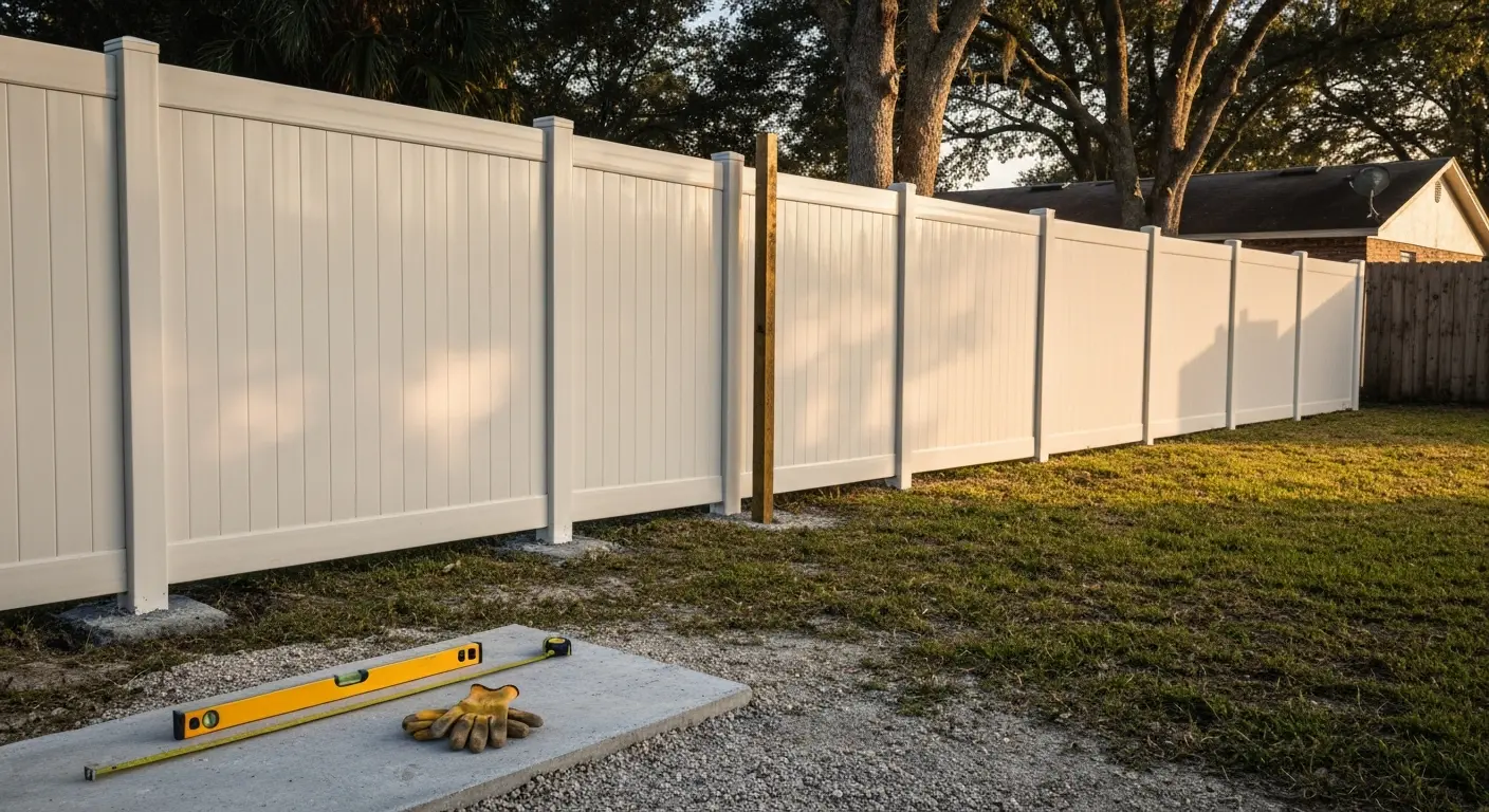 Chain-link fence project
