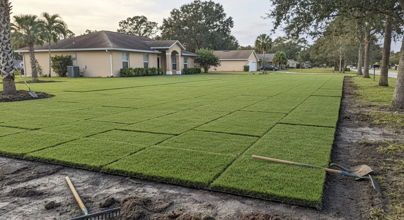 Lawn installation Downtown Orlando