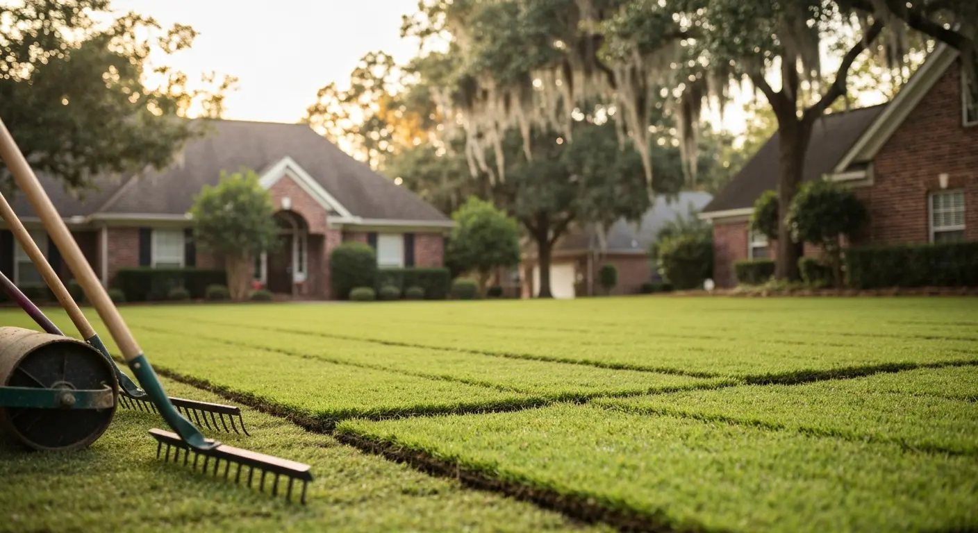 Lawn installation in Conway