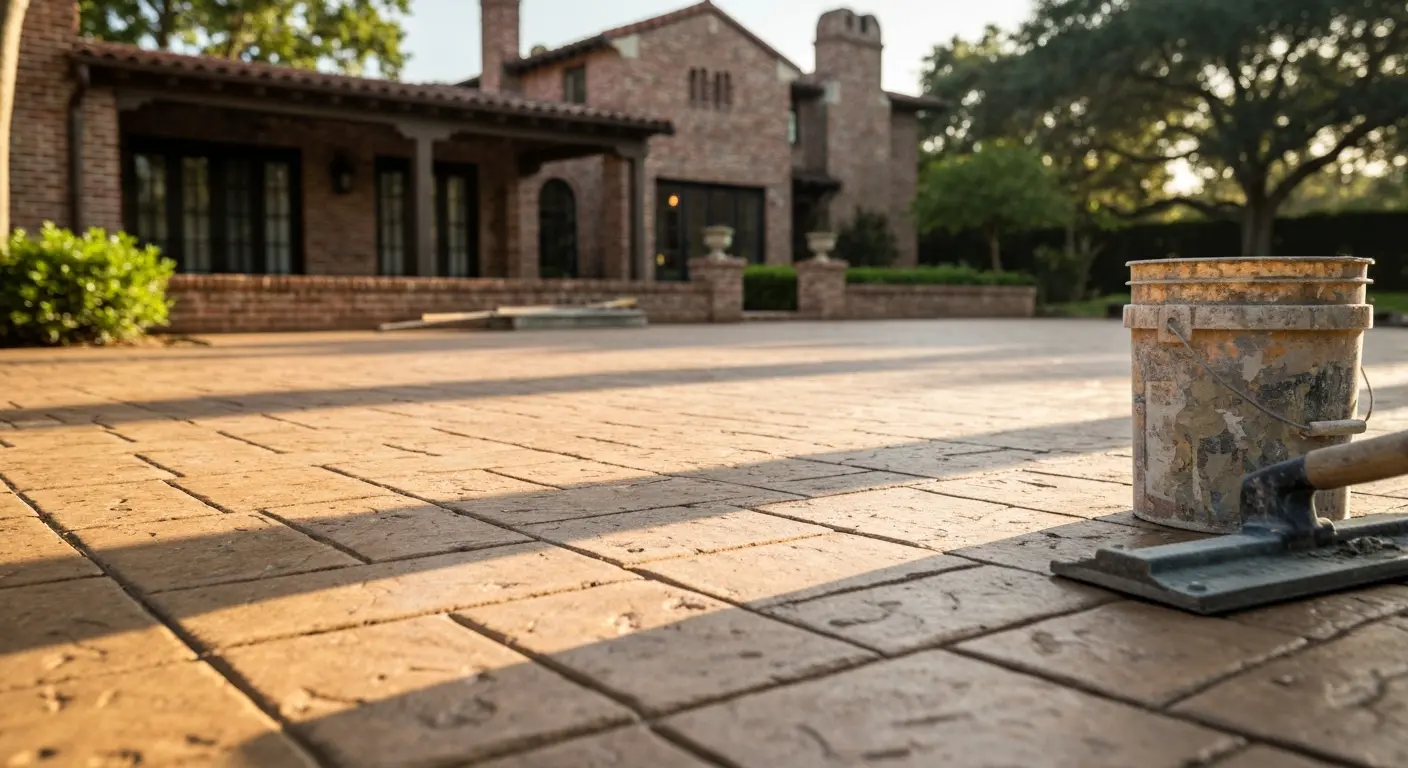 Concrete patio installation Winter Park FL