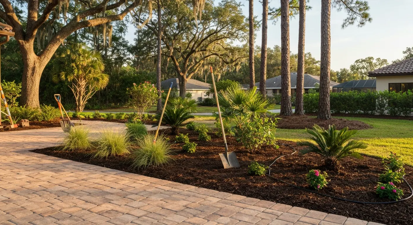 Full property landscape transformation Winter Park