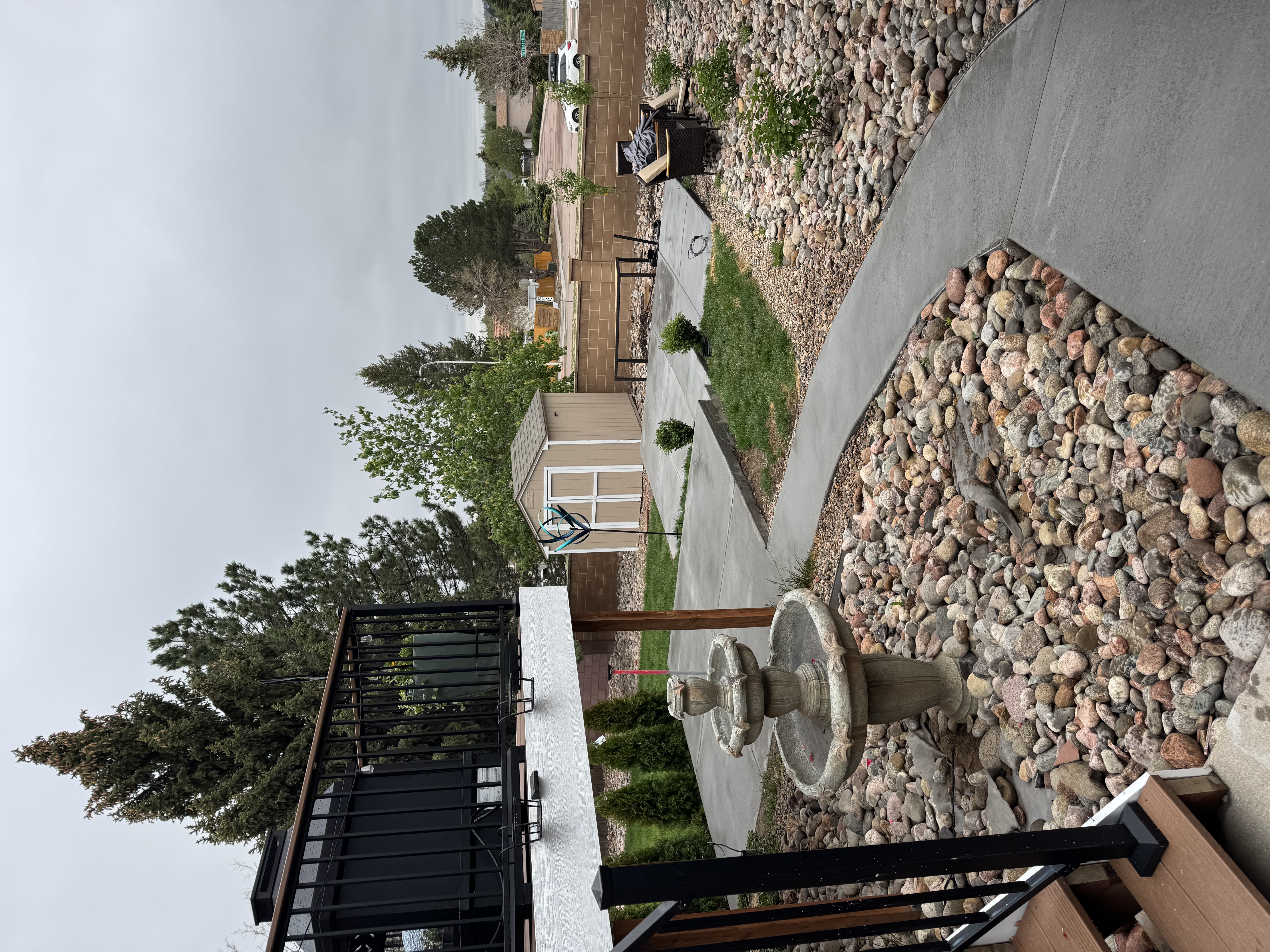 Precision Broomed Concrete Driveway