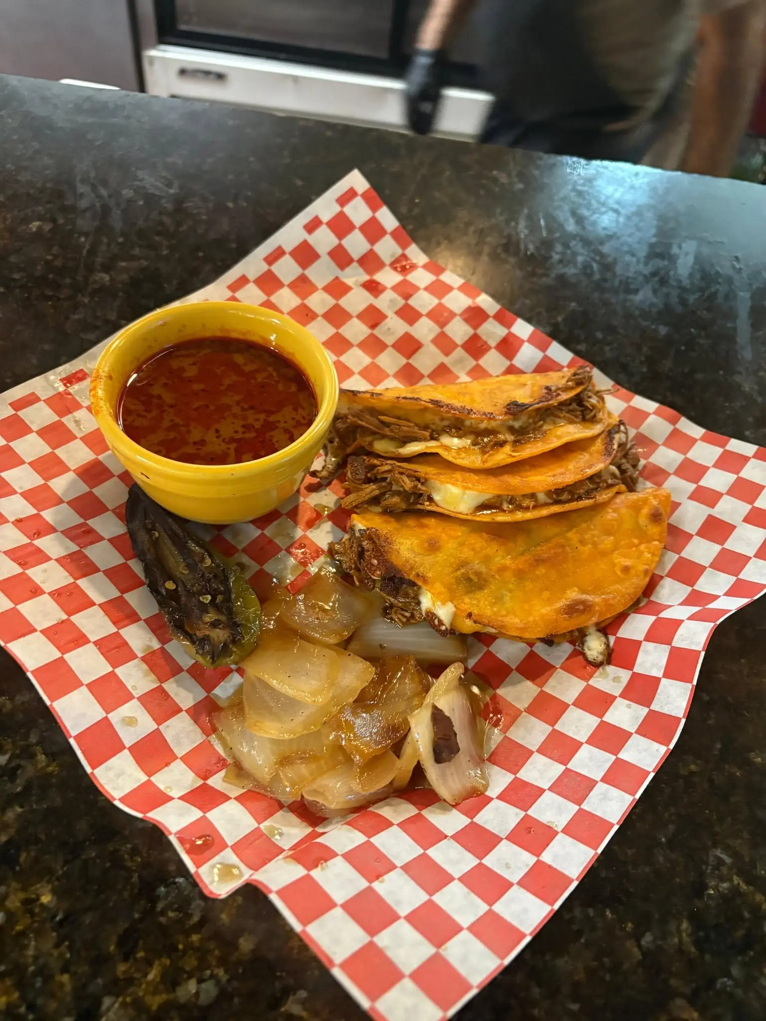 Quesabirria tacos