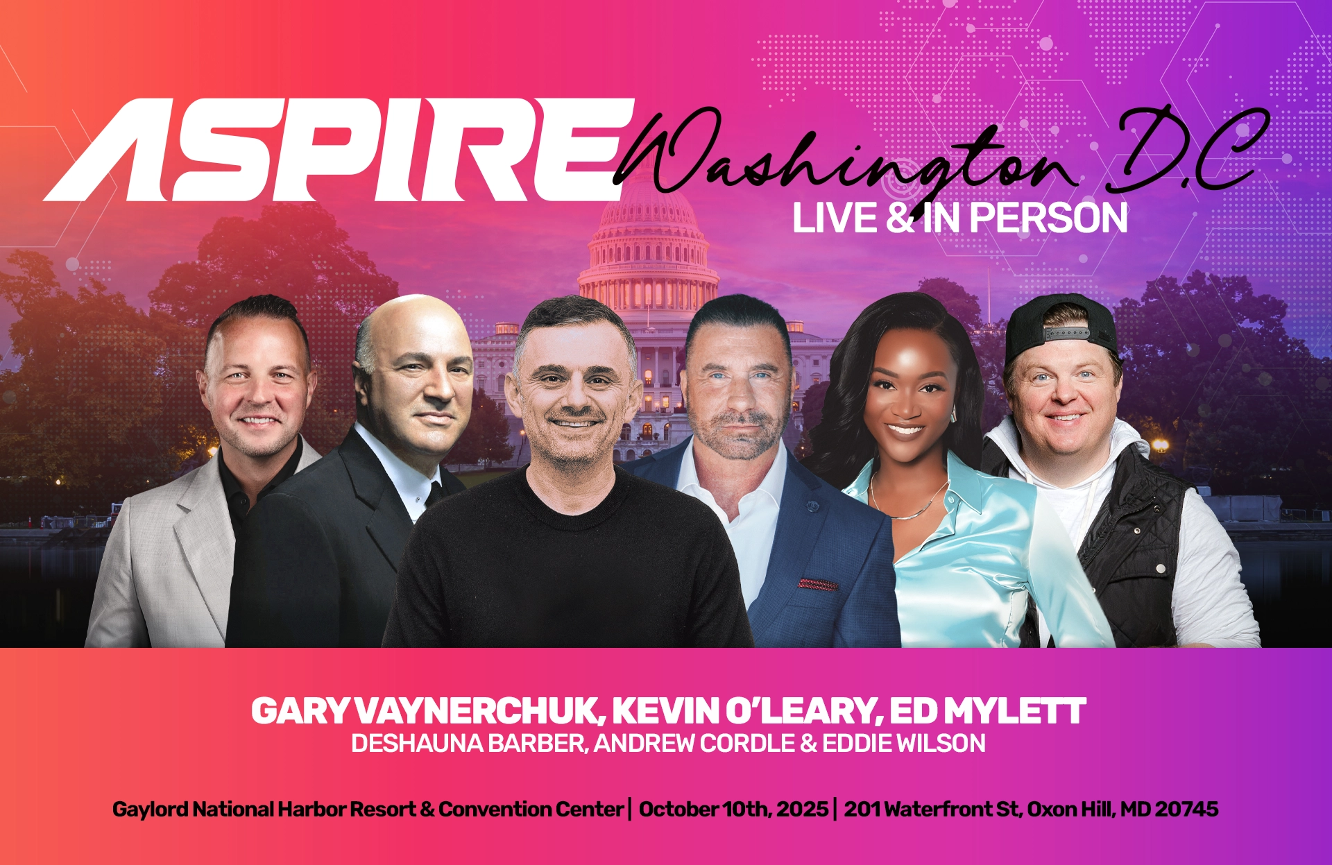 Aspire Tour | Oct 10, 2025 - Washington DC