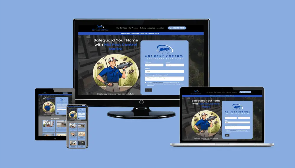 Lead generation website design example by Kinetix Intelligence