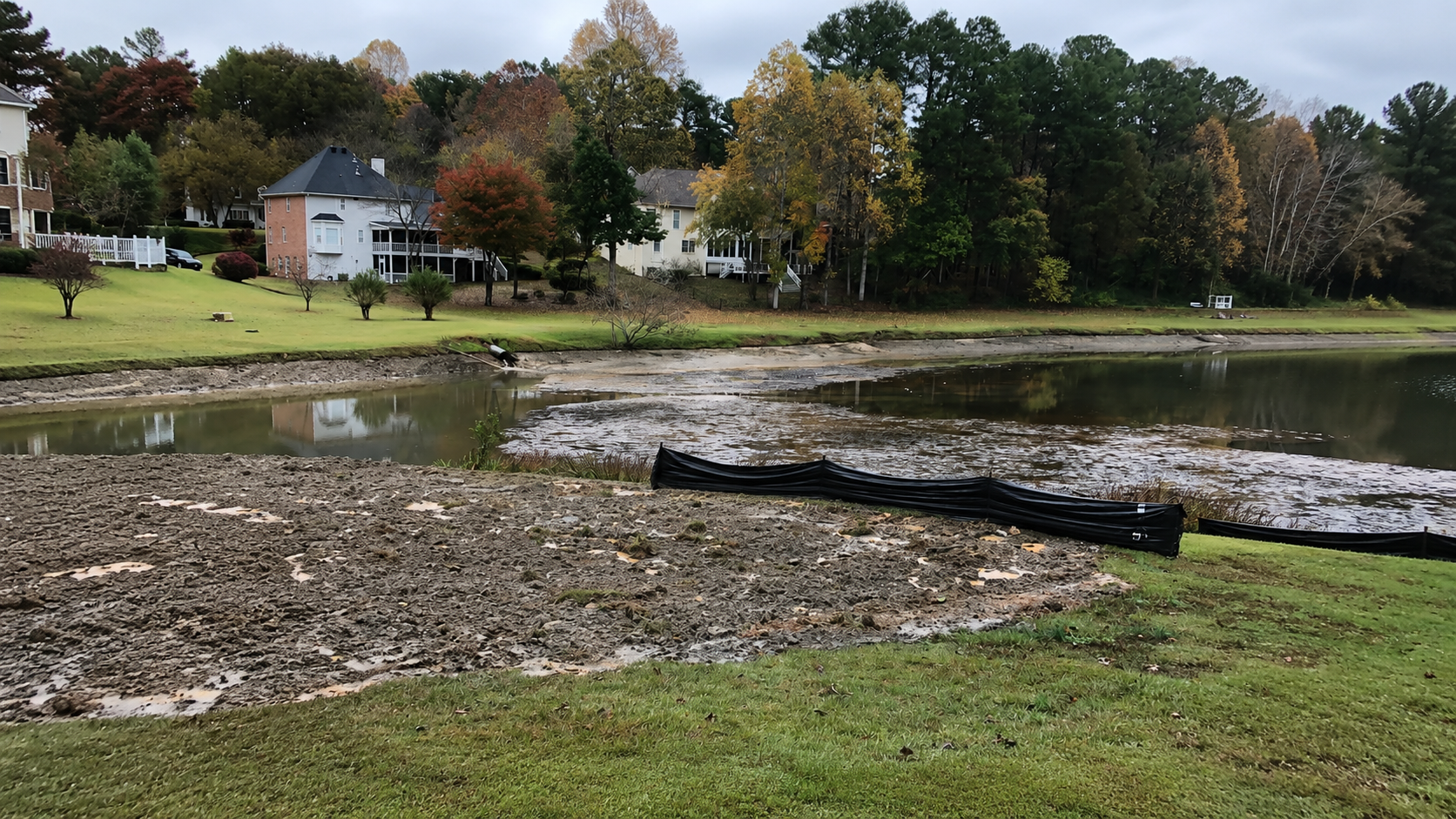Retention Pond cleaning in Indianapolis