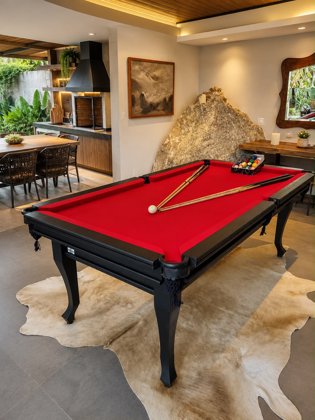 Mesa de Bilhar Premium — Pés Luiz XV - foto 5