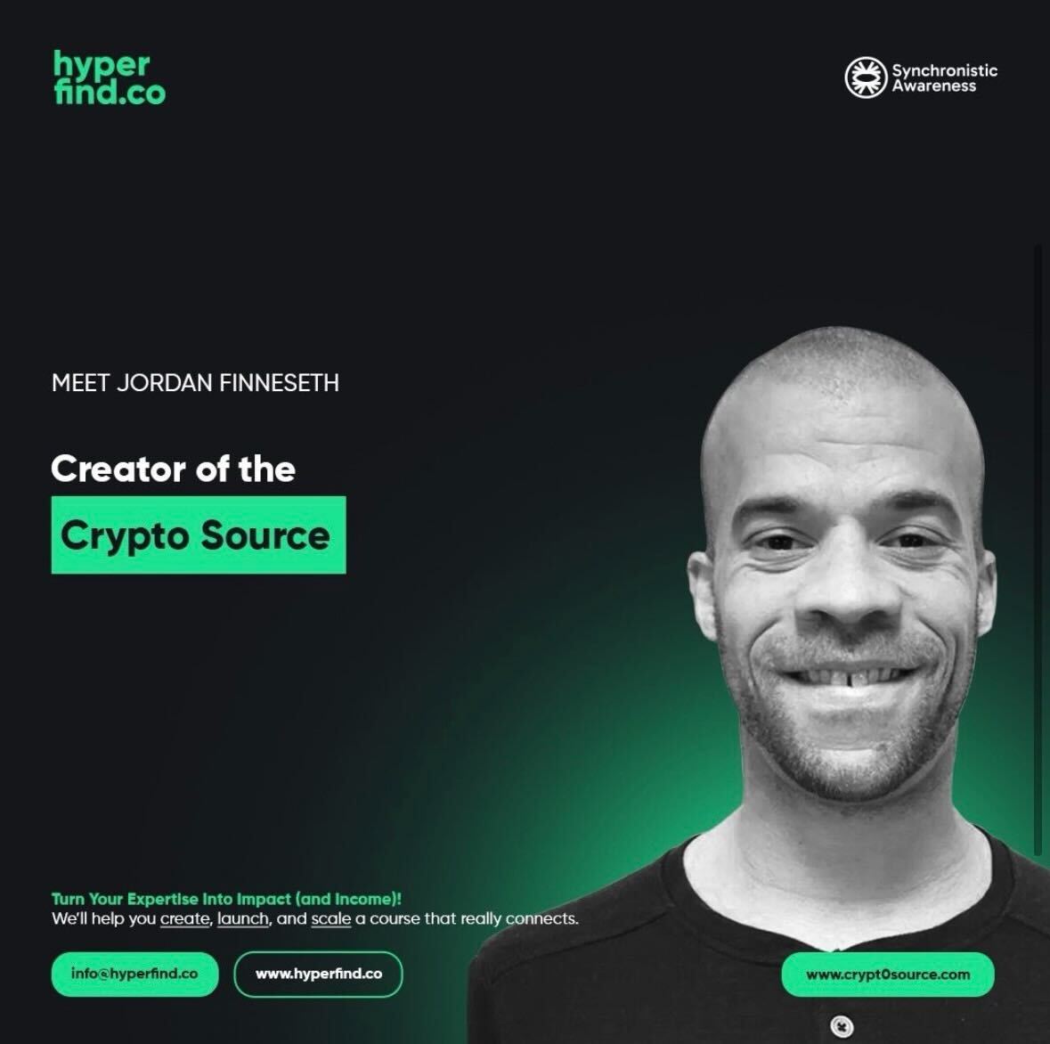 Jordan Finneseth crypto course