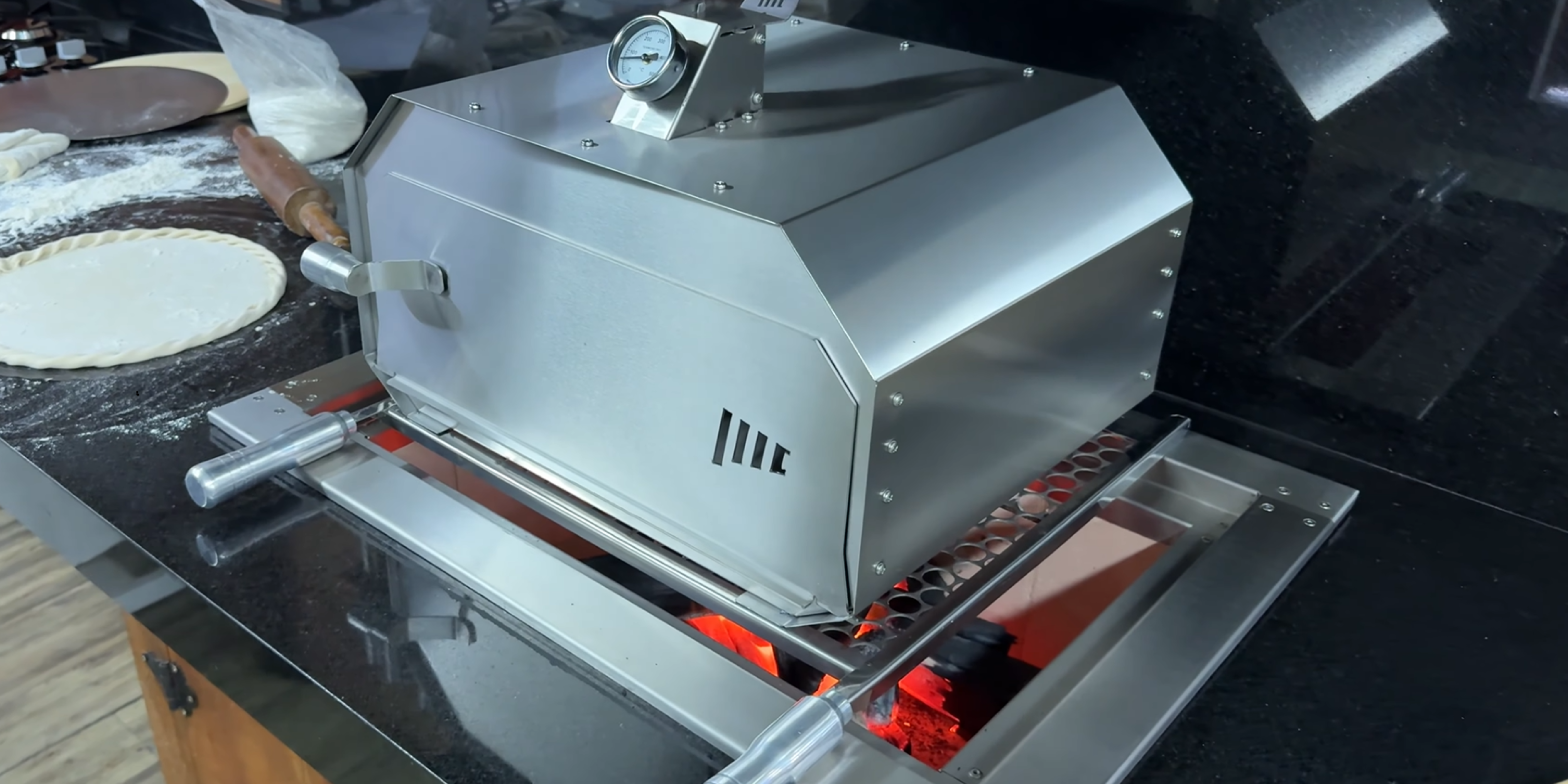 Forno para churrasqueira