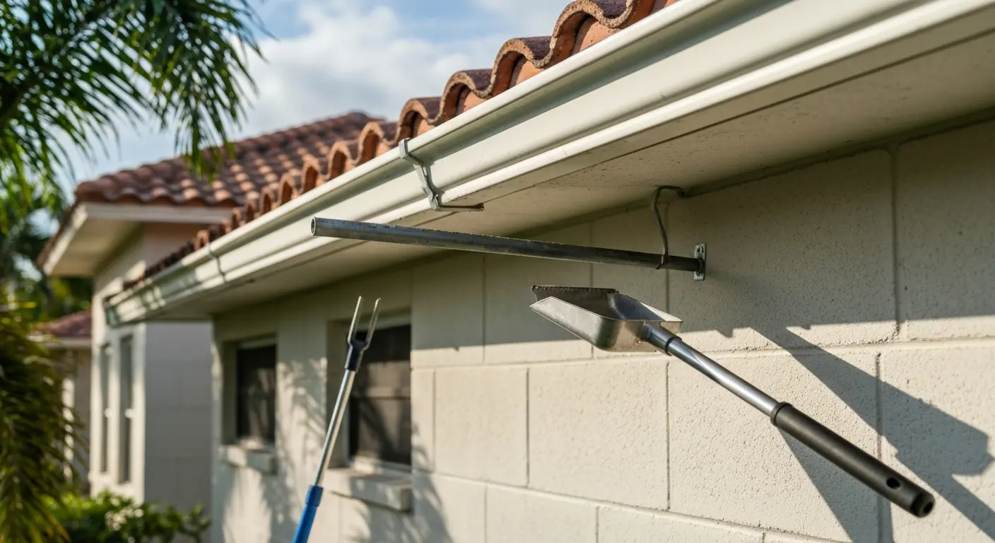 Gutter cleaning service in Martin