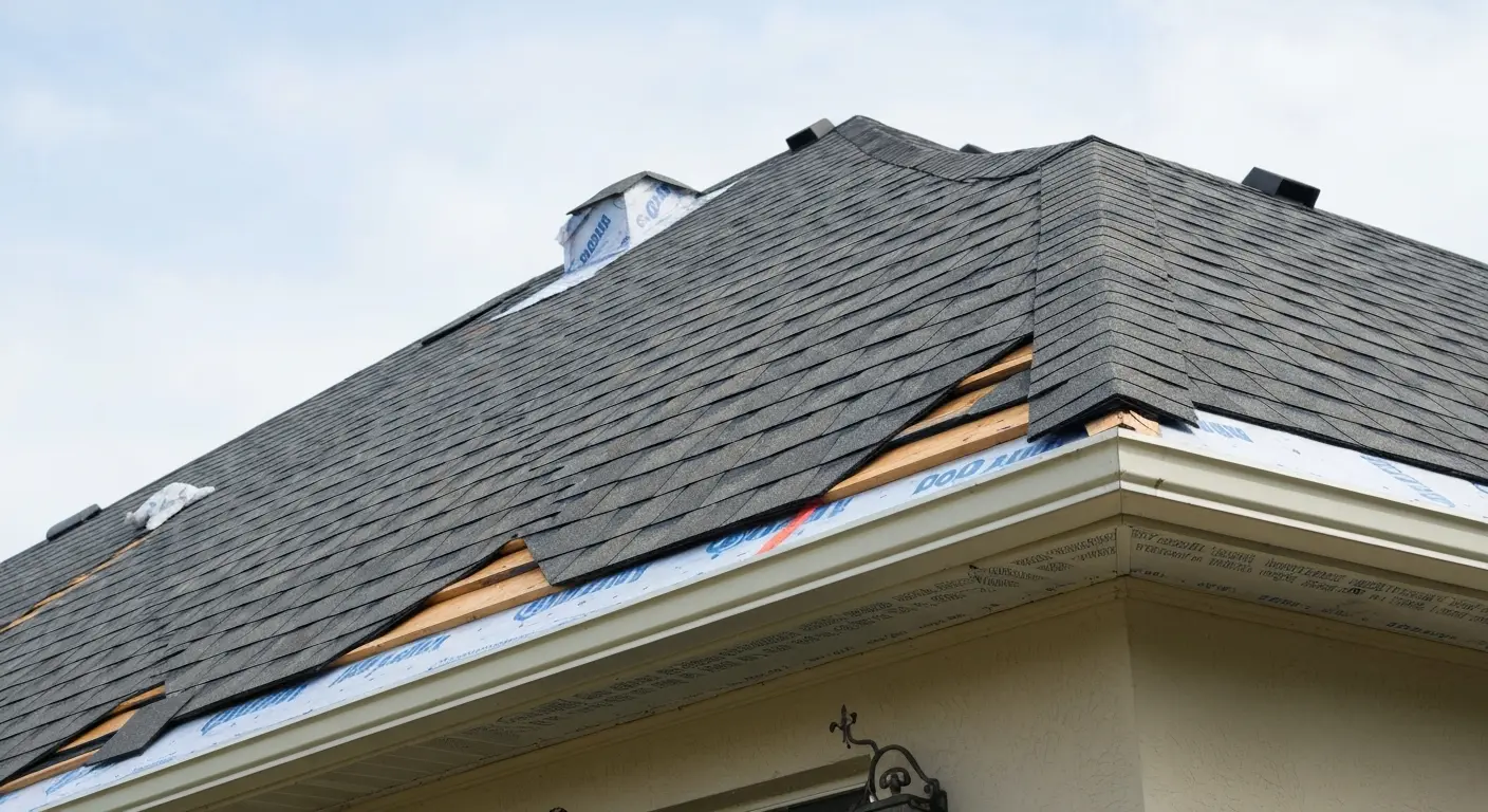 New roof installation in Martin