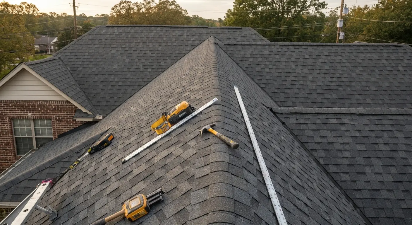 Roof repair work in Martin, TN