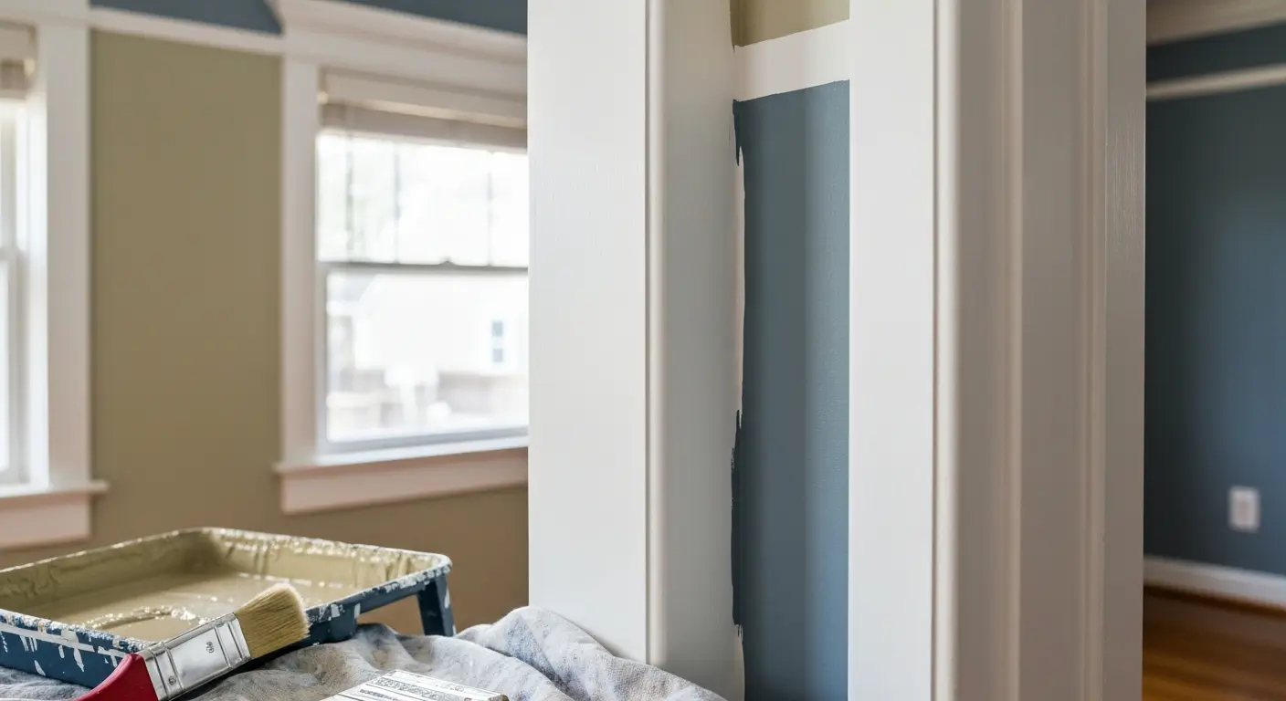 Trim and accent painting