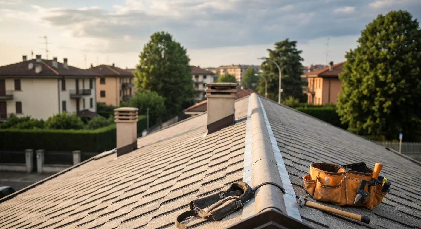 Roof replacement project