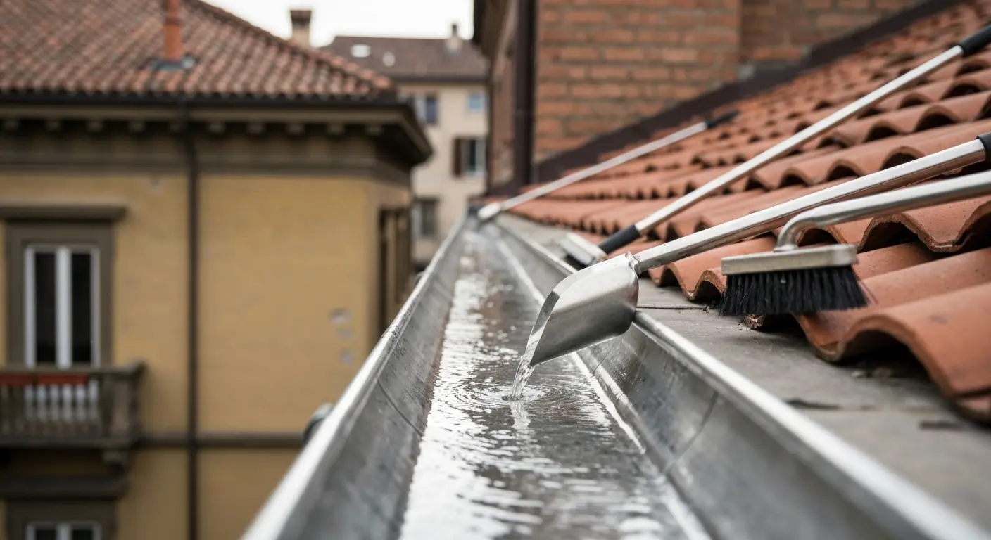 Gutter repair and cleaning