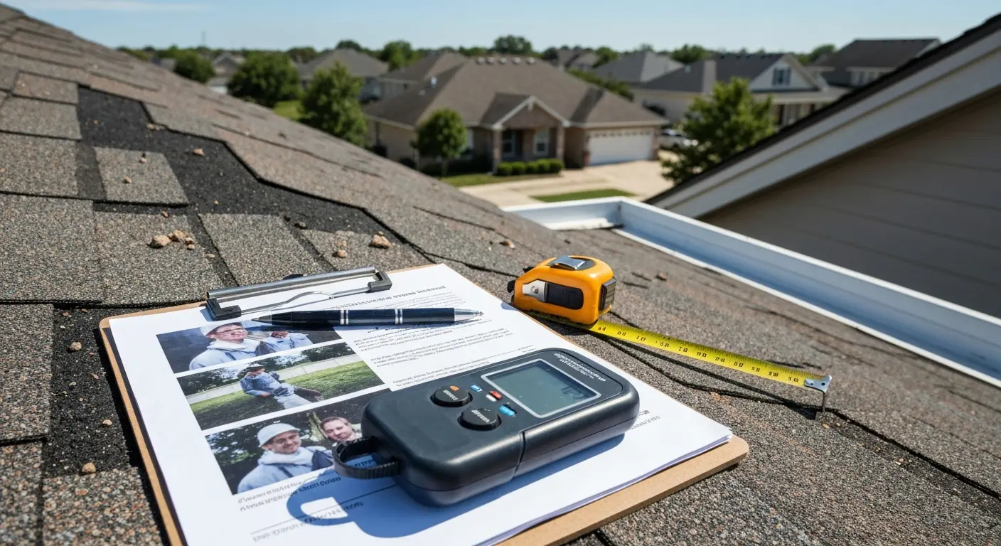 Insurance claim documentation and inspection