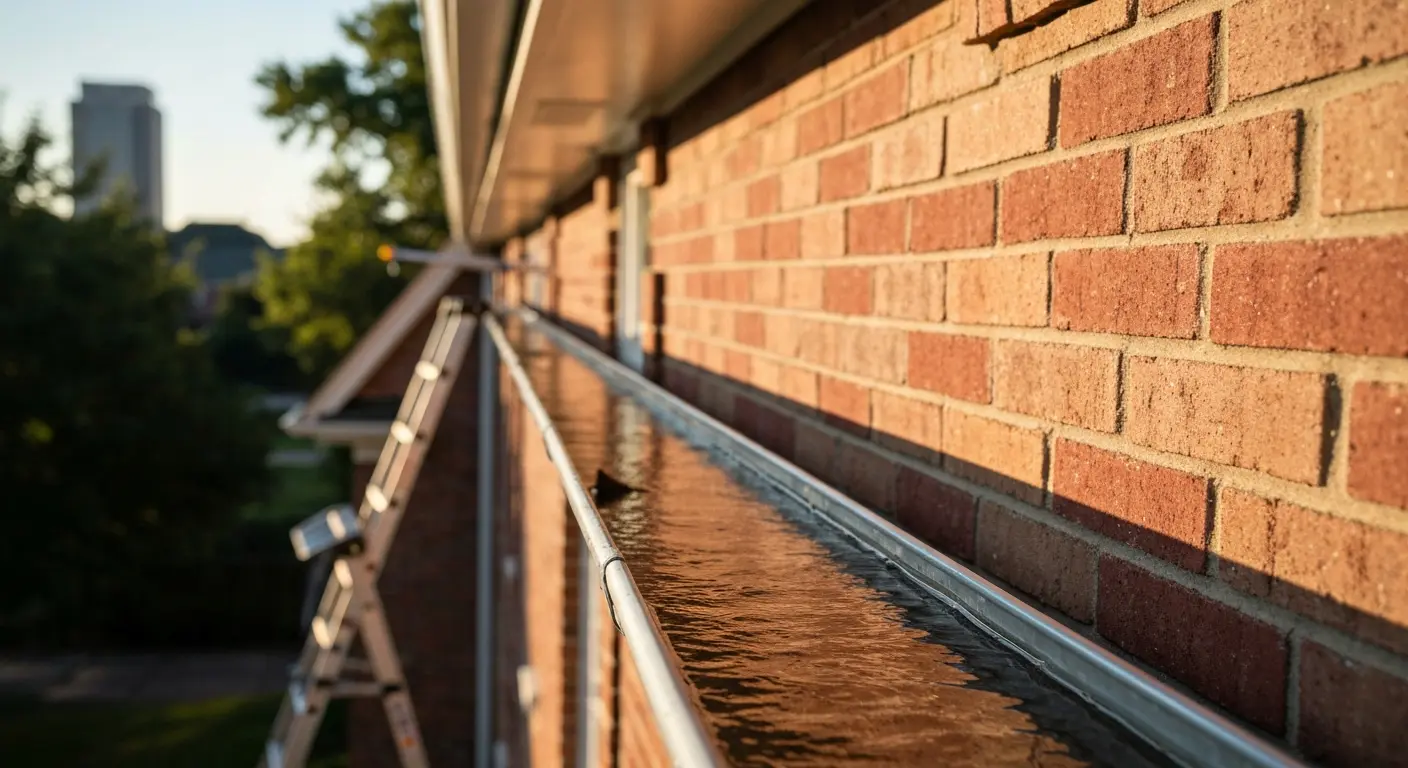 Gutter cleaning service