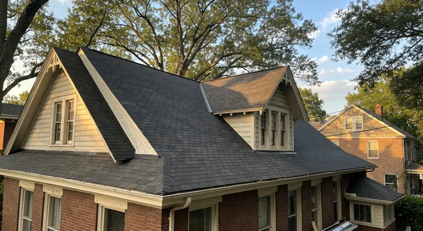 Roof replacement project