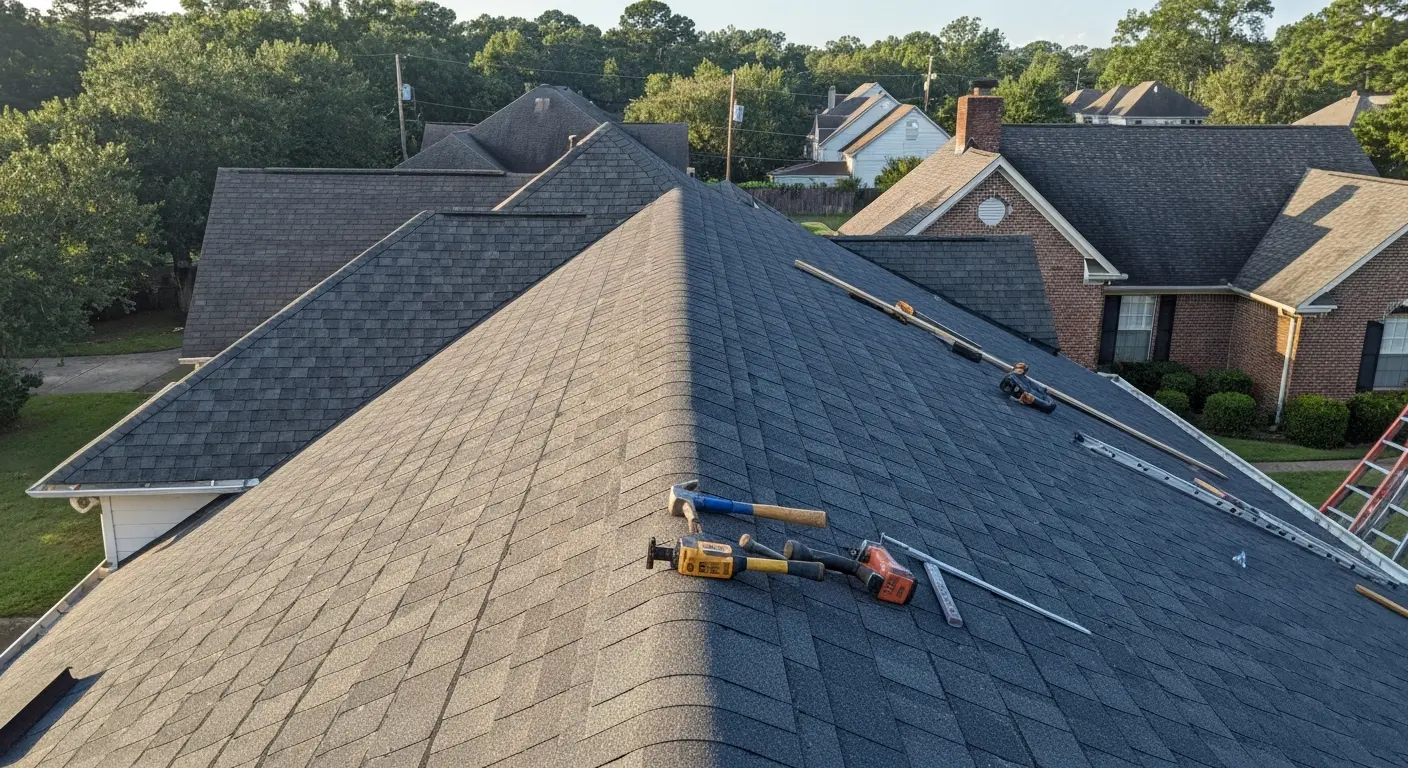 Roof replacement project