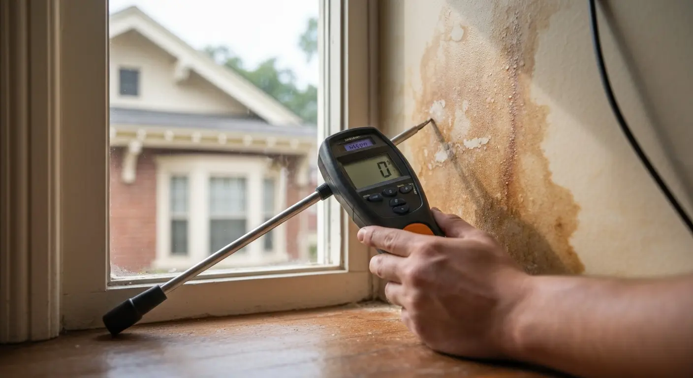 Water damage assessment