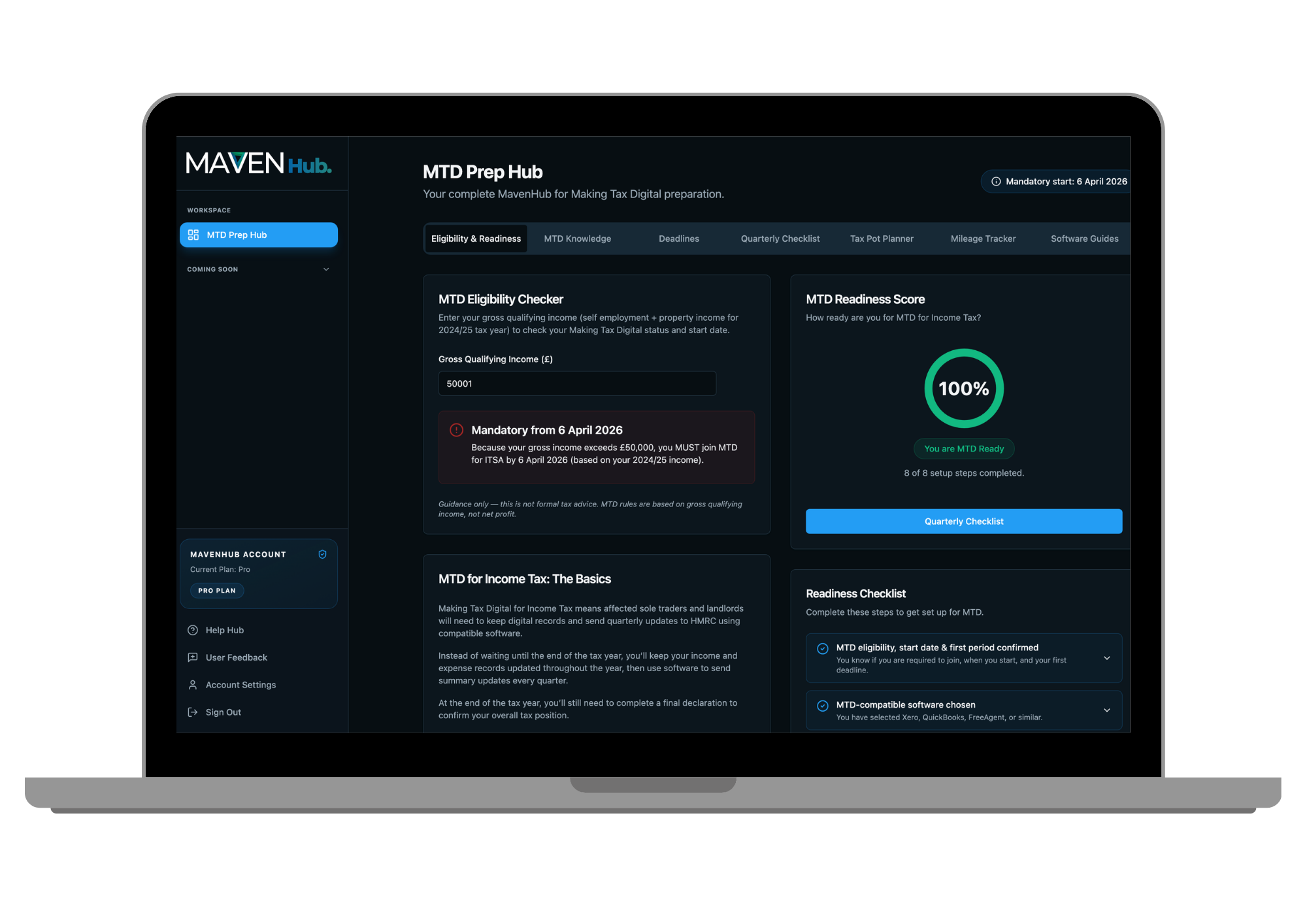 MavenHub Dashboard