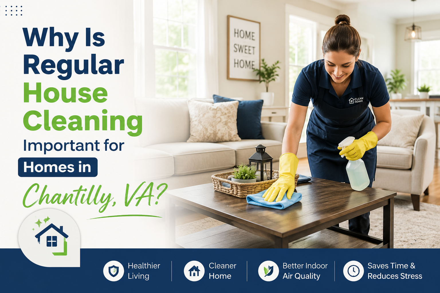 Why Is Regular House Cleaning Important for Homes in Chantilly, VA?