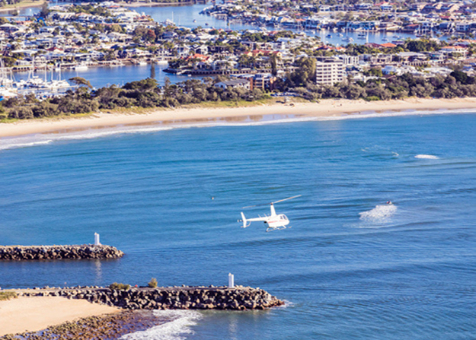 Oceanview Helicopters - Sunshine Coast & Caloundra - Beach Blast Tour