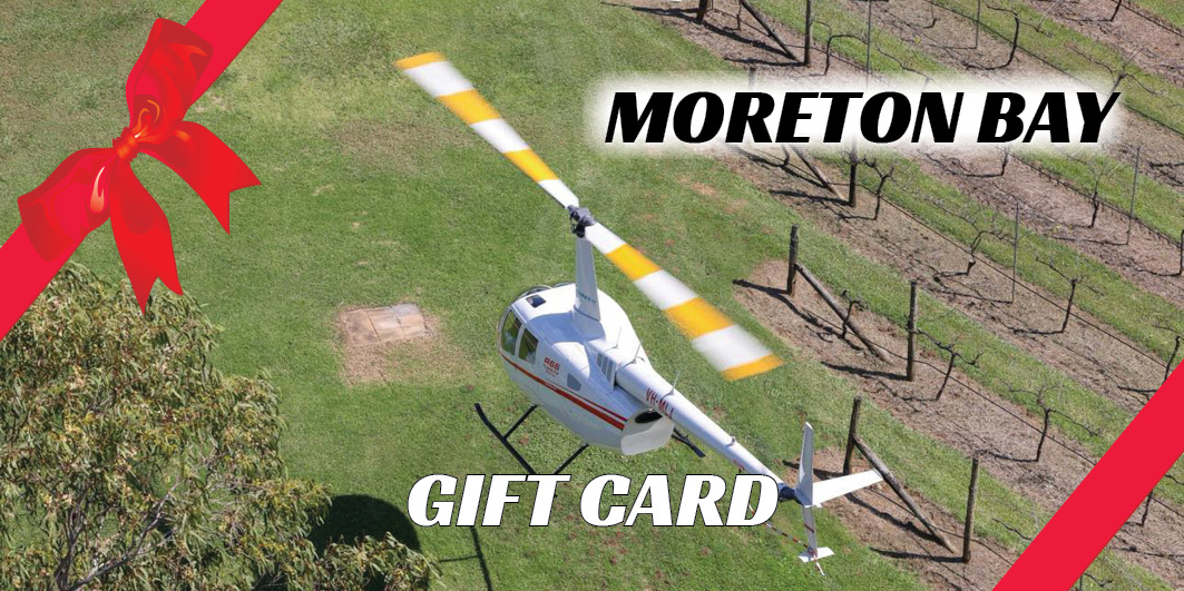 Ultimate Day Out in Moreton Bay Gift Card helicopter tour