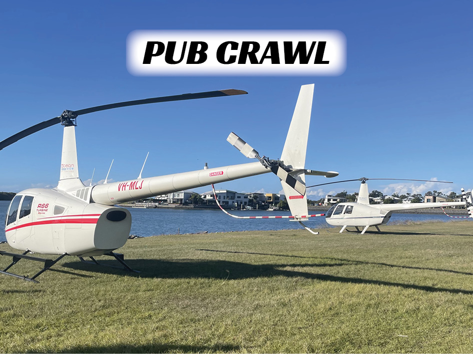 Ultimate Day Out in Moreton Bay Gift Card helicopter tour